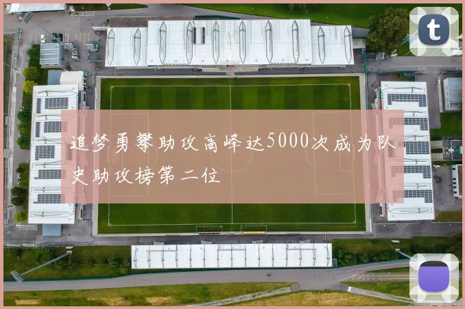 追梦勇攀助攻高峰达5000次成为队史助攻榜第二位